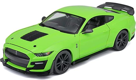 FORD MUSTANG SHELBY GT500, 2020 zelená barva