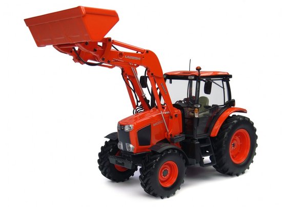 Tractor Kubota M135GX with front loader