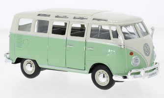 Volkswagen T1 bus samba, svetlo zelená/svetlo béžová