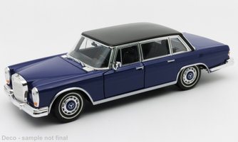Mercedes 600, modrá, 1963
