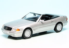 MB 500 SL, silver, 1989
