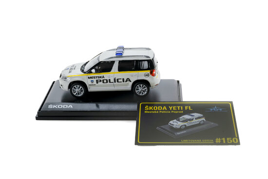 Škoda Yeti FL - Mestská Polícia Poprad