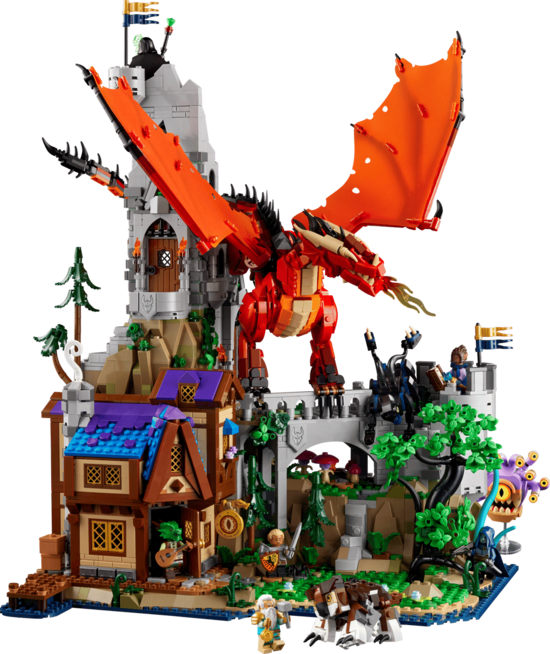 LEGO® Ideas Dungeons & Dragons: Red Dragon's Tale