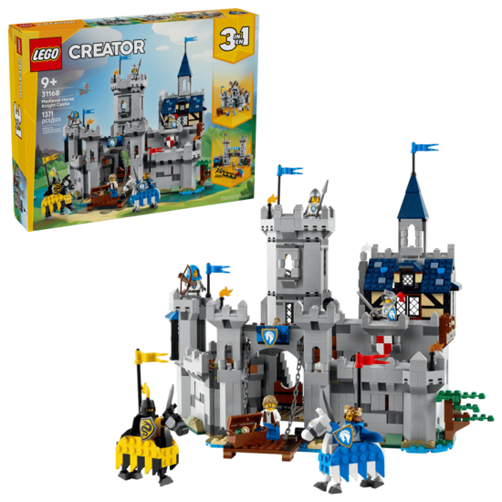 LEGO Medieval Horse Knight Castle