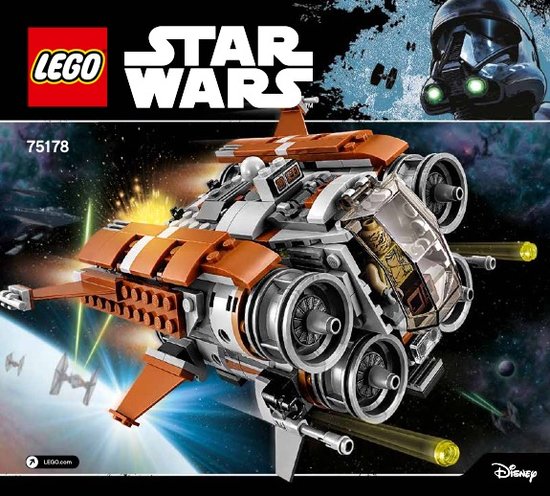 Lego Star Wars Jakku Quadjumper