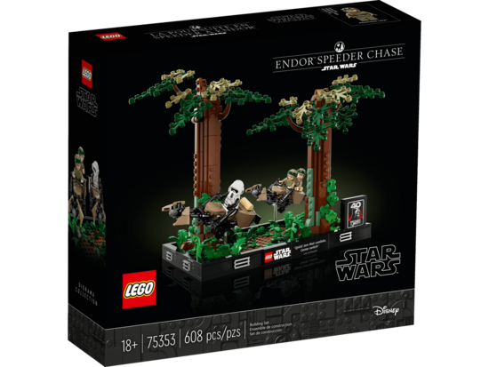 LEGO Star Wars - Endor Speeder Chase Diorama