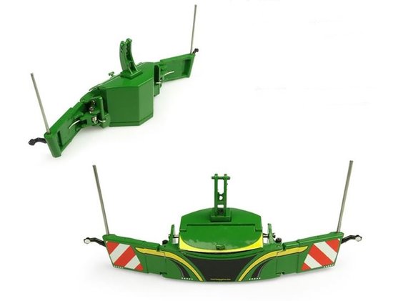 Tractorbumper Safetyweight 800kg, green