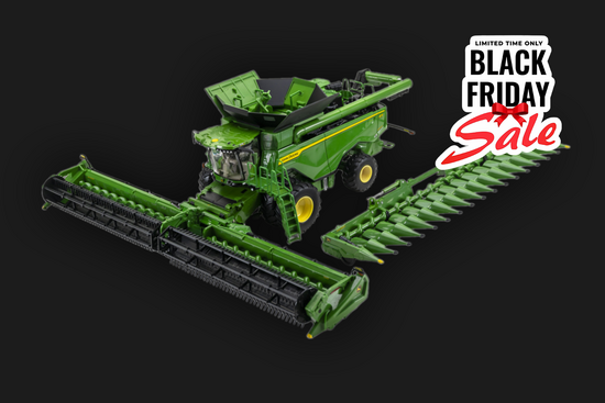 John Deere X9 1000 s dvojitými koly Prestige Collection