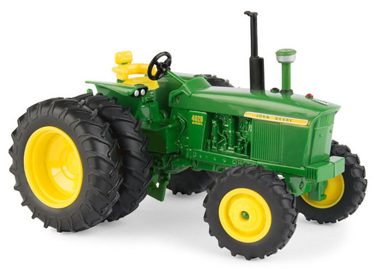 John Deere 4020 4wd, Zwillingsbereifung hinten