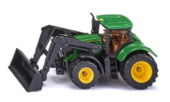 John Deere with front loader