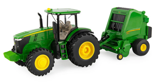 Set John Deere 7270R with 560R