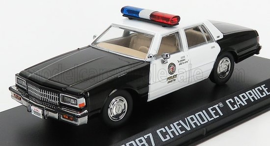 CHEVROLET - CAPRICE POLICE 1987 - TERMINATOR 2 JUDGMENT DAY - BLACK WHITE