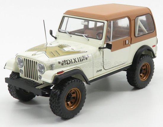 JEEP - CJ-7 DIXIE OPEN 1979 - LOOK-A-LIKE DIXIE - THE DUKES OF HAZZARD