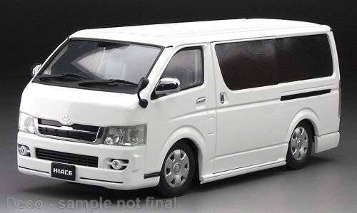 405-019 MC SUNYORK 1/43 ハイエース HIACE ホワイト 1/43 Toyota Hiace Bus Diecast Model White Color | eBay