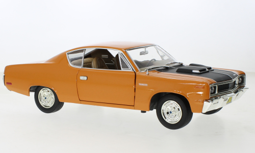 AMC Rebel, metallic dark orange/black, 1970