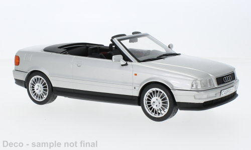 Audi Kabriolet, silver, 1991
