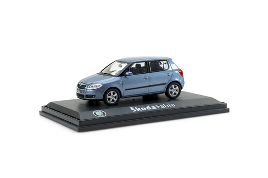 Auto Skoda Fabia II CE-Satin grau met.