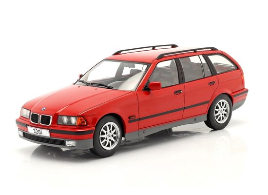 BMW 3rd (E36) Touring, red, 1995