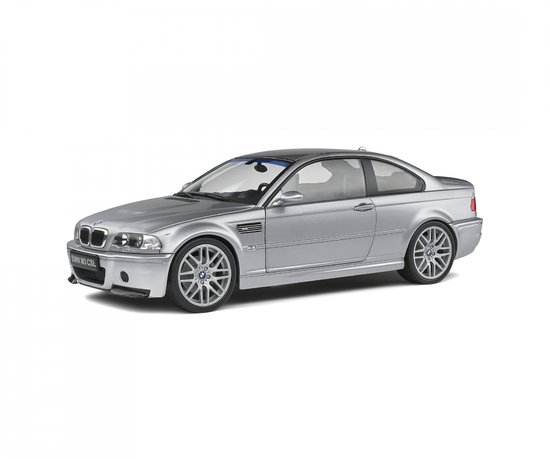 BMW E46 CSL Coupé stříbrné