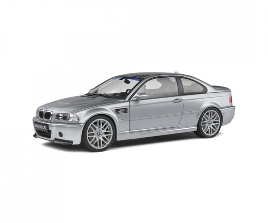 BMW E46 CSL Coupé silver