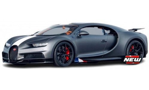 Bugatti Chiron Sport, grau/weiss