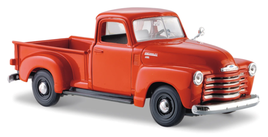 Chevrolet 3100 Pickup, oranžová, 1950