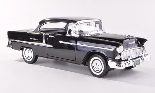  Chevrolet Bel Air, schwarz, 1955
