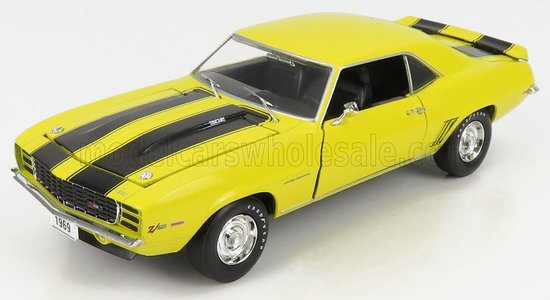 CHEVROLET - CAMARO Z28 COUPE DAYTONA 1969 - ŽLTÁ ČERNÁ