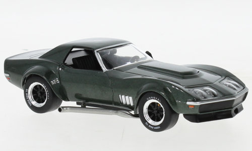 Chevrolet Corvette Custom (C3), metalická-zelená, 1972