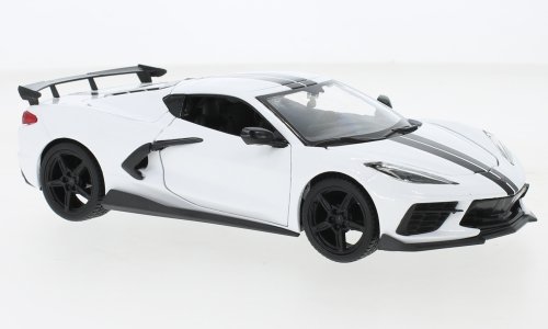 Chevrolet Corvette Stingray (C8), weiss, 2020