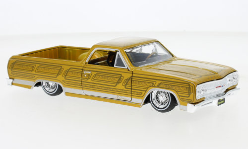 Chevrolet El Camino Lowrider, zlatý/zdobený, 1965