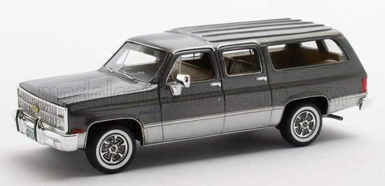 CHEVROLET - SUBURBAN 1981 - GREY SILVER