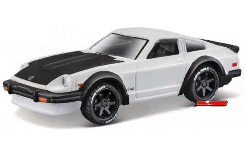 Datsun 280ZX, black-white,1980