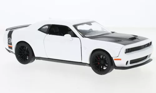 Dodge Challenger SRT Hellcat Widebody 2018, biela/čierna