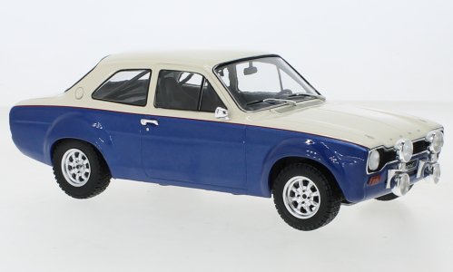 Ford Escort MK1 RS 1600, bílá/modrá, 1974