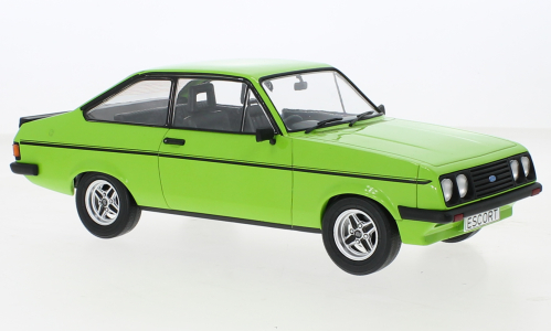 Ford Escort MK II RS 2000, light green, RHD, 1977