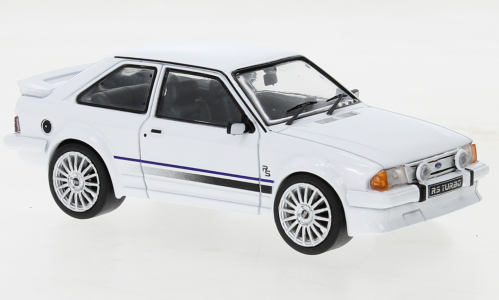 Ford Escort MK III RS Turbo, biela, 1984