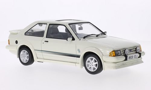 Ford Escort MkIII RS Turbo, weiß/dekoriert, RHD, 1984