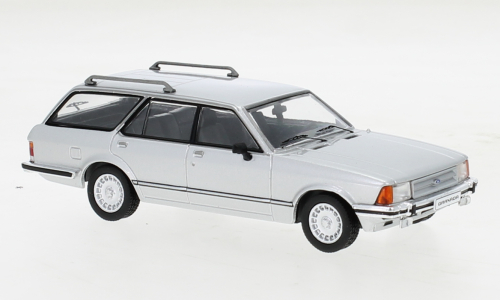 Ford Granada MK II Turnier Ghia, strieborná, 1982