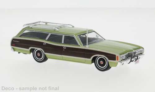 Ford LTD Country Squire, light green, 1972