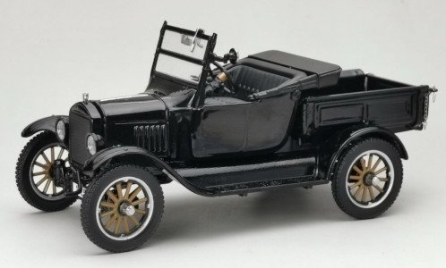 Ford Model T Roadster Pick Up, černý, kryt kabiny, 1925