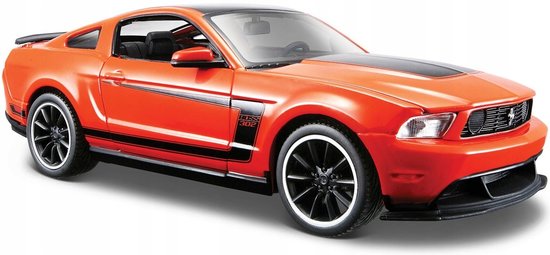 Ford Mustang Boss 302 tmavá oranžová