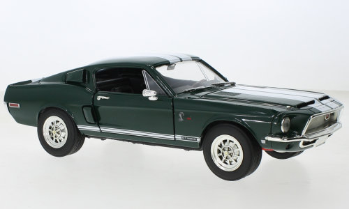 Ford Mustang Shelby GT-500 KR, dark green/white, 1968