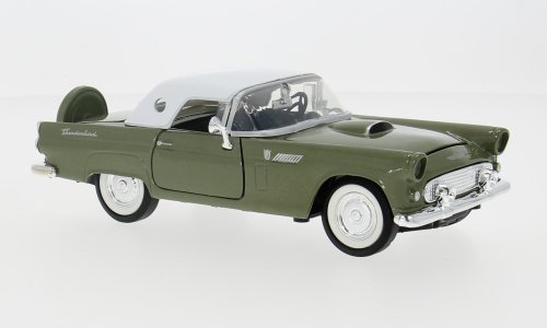 Ford Thunderbird, zelena, 1956