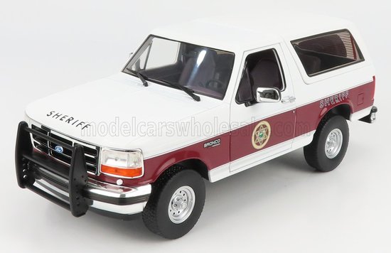 FORD USA - BRONCO XLT POLICE ABSAROKA COUNTY SHERIFF DEPARTMENT 1994