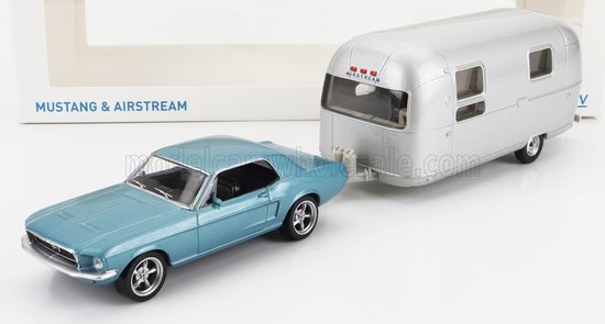 FORD USA - MUSTANG COUPE 1968 MIT WOHNWAGEN