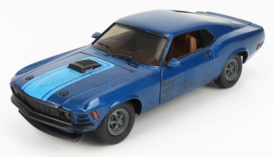FORD USA - MUSTANG MATCH 1 428 COUPE 1970 - BLUE