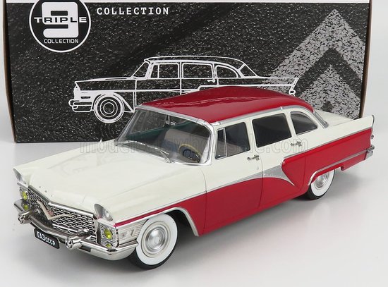 GAZ - 13 SEAGULL CHAIKA 1959 - RED /WHITE
