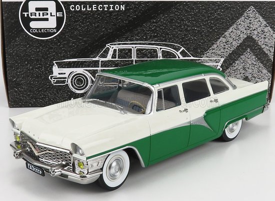GAZ 13 SEAGULL CHAIKA 1959 GREEN WHITE