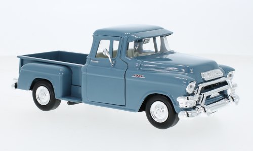 GMC Chip Pick Up, Blue, 1955